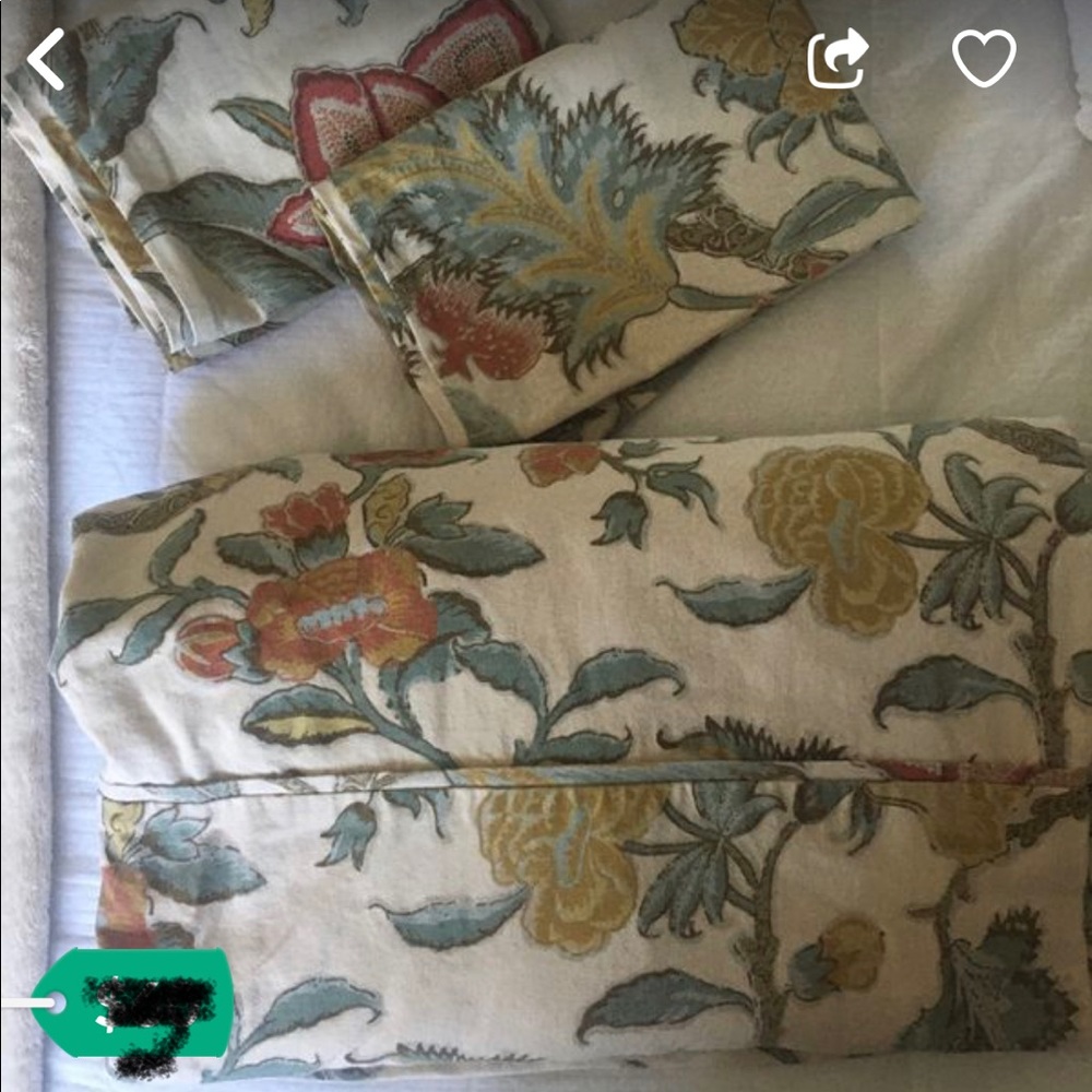 Pottery Barn Standard Shams